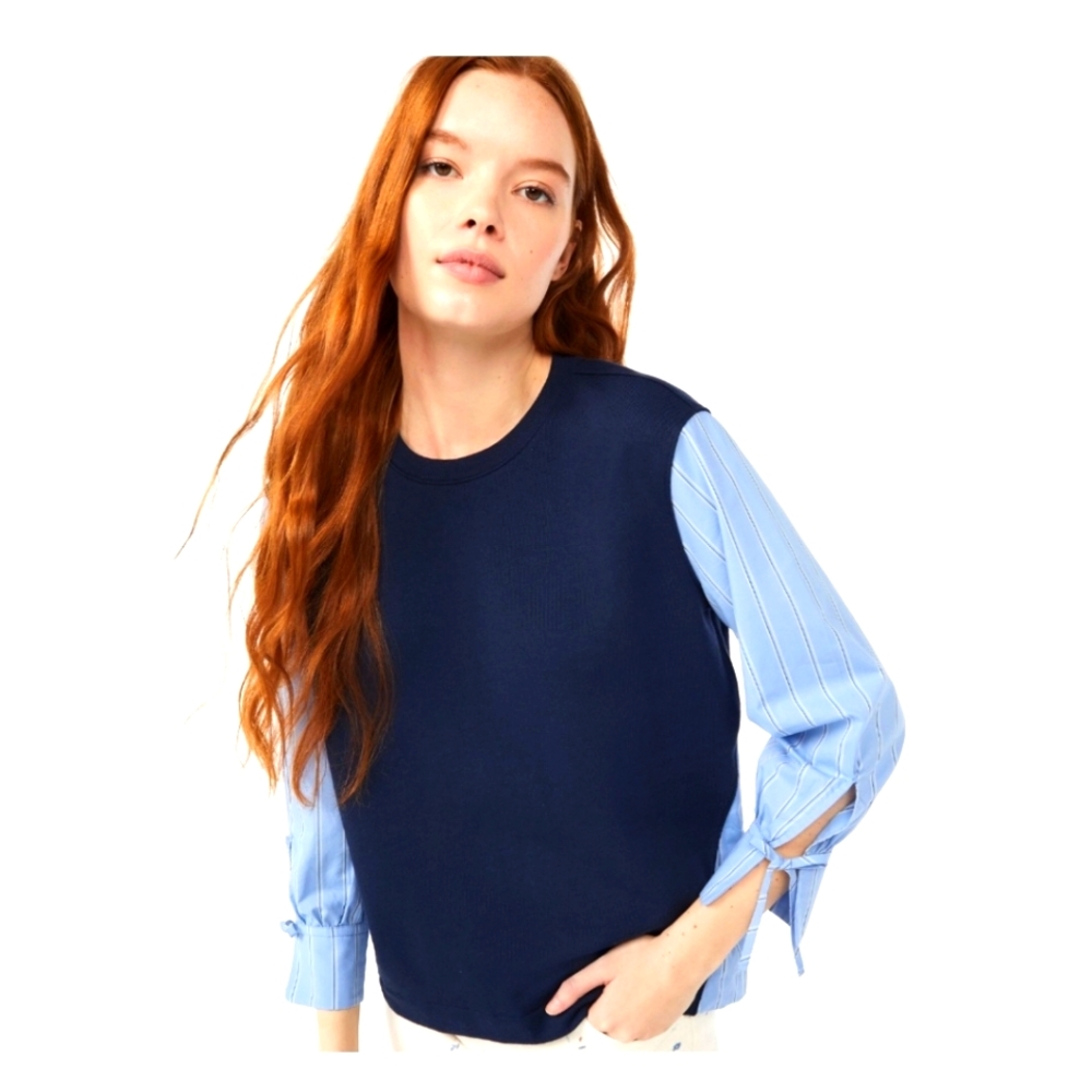 NWT Free Assembly Long Sleeve Top Size M